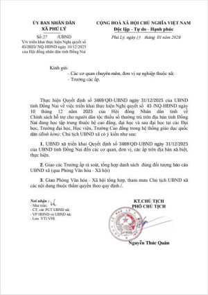 CV triển khai NQ 45