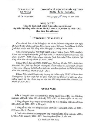 NGHỊ QUYẾT CÔNG BỐ DANH SÁCH CHÍNH THỨC_0001