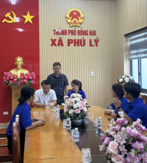 KÝ KẾT KẾ HOẠCH PHỐI HỢP GIỮA TRUNG TÂM PHỤC VỤ HÀNH CHÍNH CÔNG XÃ VÀ BAN CHẤP HÀNH ĐOÀN THANH NIÊN XÃ PHÚ LÝ