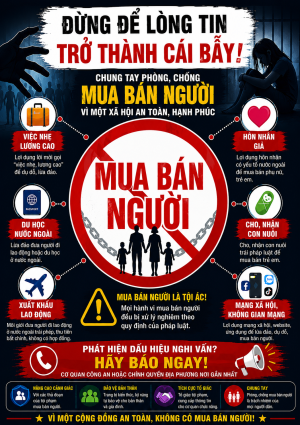PHÒNG CHỐNG MUA BÁN NGƯỜI