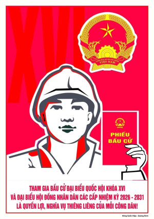 ỦY BAN BẦU CỬ XÃ PHÚ LÝ THÔNG TIN ĐẾN TOÀN THỂ NHÂN DÂN VỀ CÔNG TÁC BẦU CỬ QUỐC HỘI KHÓA XVI VÀ ĐẠI BIỂU HỘI ĐỒNG NHÂN DÂN CÁC CẤP NHIỆM KỲ 2026 - 2031