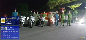 CÔNG AN XÃ PHÚ NGHĨA RA QUÂN TỔNG KIỂM TRA HÀNH CHÍNH CÁC CƠ...