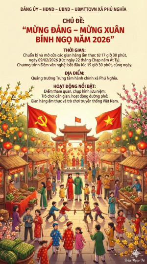 Đêm văn nghệ mừng Đảng, mừng Xuân Bính Ngọ năm 2026
