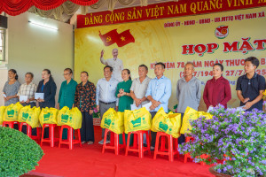 Đảng ủy – HĐND – UBND – UBMTTQ Việt Nam xã Phước An tổ chức Lễ kỷ niệm 78 năm Ngày Thương binh – Liệt sĩ (27/7/1947 – 27/7/2025).