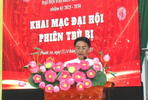 Tổ chức phiên trù bị Đại hội Đại biểu Đảng bộ xã Phước An lần thứ I, nhiệm kỳ 2025-2030