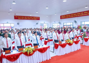 Một số hình ảnh Đại hội Đại biểu Đảng bộ xã Phước An lần thứ I, nhiệm kỳ 2025-2030