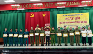 Xã Phước An tổ chức Ngày hội Toàn dân bảo vệ an ninh Tổ quốc năm 2025