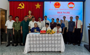 Hội nghị ký kết chương trình phối hợp công tác giữa Hội đồng nhân dân, Ủy ban nhân dân và Ủy ban Mặt trận Tổ quốc Việt Nam xã Phước An, nhiệm kỳ 2021-2026