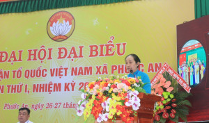 Đại hội MTTQ Việt Nam xã Phước An lần thứ I, nhiệm kỳ 2025-2030: Dấu ấn của Đoàn kết, Trí tuệ và Khát vọng đổi mới