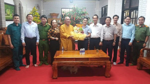 Xã Phước An: Thăm hỏi các cơ sở Phật giáo trên địa bàn xã nhân dịp lễ Vu lan năm 2025