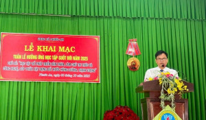 Xã Phước An khai mạc Tuần lễ hưởng ứng học tập suốt đời năm 2025