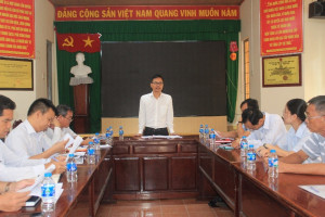 Lãnh đạo xã Phước An đối thoại giải quyết khiếu nại của công dân