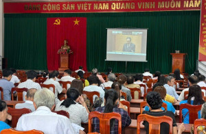 Xã Phước An: Tham dự Hội nghị toàn quốc quán triệt công tác bầu cử đại biểu Quốc hội và HĐND các cấp nhiệm kỳ 2026-2031