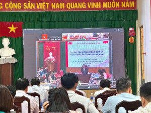 Đảng ủy xã Phước An: Tham dự Hội nghị trực tuyến bồi dưỡng cập nhật kiến thức, kỹ năng về công tác xây dựng Đảng đối với cấp ủy cấp xã