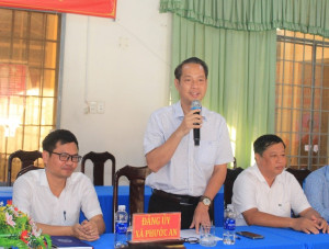 Tọa đàm giữa Đảng ủy xã Phước An và Đoàn công tác của trường Chính trị tỉnh Đồng Nai