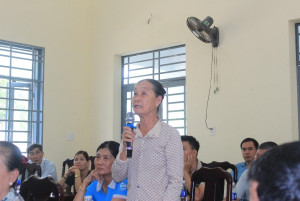 Đại biểu HĐND tỉnh và xã tiếp xúc cử tri xã Phước An trước kỳ họp cuối năm 2025