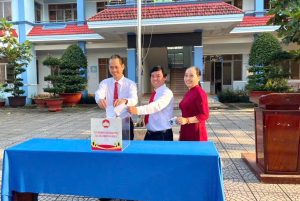 Xã Phước An phát động ủng hộ đồng bào các tỉnh bị thiệt hại do mưa lũ gây ra