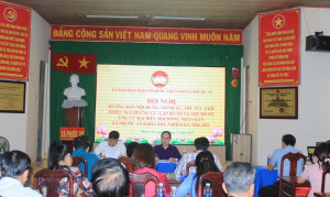 Hội nghị hướng dẫn nội dung, trình tự thủ tục giới thiệu người ứng cử; lập hồ sơ ứng cử đại biểu Hội đồng nhân dân xã Phước An, nhiệm kỳ 2026-2031