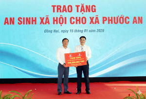 Lễ khởi công xây dựng 2 dự án nhà ở xã hội trên địa bàn xã Phước An