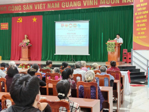 Tổ chức Hội nghị triển khai Luật thực hiện dân chủ ở cơ sở và tuyên truyền công tác bầu cử Đại biểu Quốc hội và Hội đồng nhân dân các cấp nhiệm kỳ 2026–2031