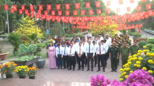 Lãnh đạo các xã Phước An, Nhơn Trạch và Đại Phước dâng hương tri ân các anh hùng liệt sỹ nhân kỷ niệm 96 năm thành lập Đảng và đón Xuân Bính Ngọ 2026