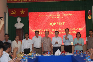 Đảng ủy – HĐND – UBND – Ủy ban Mặt trận Tổ quốc Việt Nam xã Phước An tổ chức gặp mặt và chúc Tết các Ban ấp trên địa bàn xã nhân dịp Tết Nguyên đán Bính Ngọ 2026.