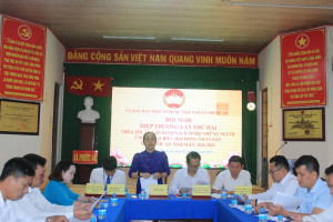 Xã Phước An: Tổ chức hội nghị hiệp thương lần thứ hai thông qua danh sách sơ bộ dự kiến người ứng cử đại biểu HĐND xã, nhiệm kỳ 2026-2031.