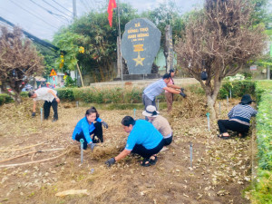 Xã Phước An: Công tác tuyên truyền  tổng vệ sinh môi trường chào Xuân Bính Ngọ năm 2026