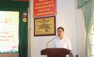 Hội nghị triển khai kế hoạch lấy ý kiến nhận xét và tín nhiệm của cử tri nơi cư trú  đối với người ứng cử đại biểu HĐND xã Phước An khoá III, nhiệm kỳ 2026-2031