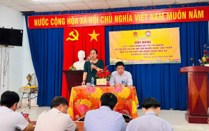  Lấy ý kiến nhận xét và tín nhiệm của cử tri nơi cư trú đối với người giới thiệu ứng cử đại biểu HĐND xã nhiệm kỳ 2026 – 2031 tại ấp 5 và ấp Thống Nhất