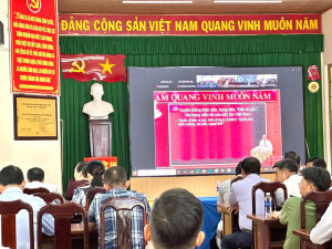 Đảng ủy xã Phước An dự hội nghị học tập và làm theo tư tưởng, đạo đức, phong cách Hồ Chí Minh về chuyên đề năm 2026