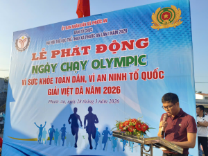 Lễ phát động Ngày chạy Olympic Vì sức khỏe toàn dân, vì an ninh Tổ quốc năm 2026