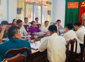 Hội đồng Thi đua - Khen thưởng xã Phước An họp xét khen thưởng phong trào thi đua yêu nước năm 2025