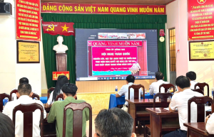 Đảng ủy xã Phước An tham dự hội nghị học tập, quán triệt, triển khai Nghị quyết Hội nghị lần thứ 2 Ban Chấp hành Trung ương Đảng khóa XIV