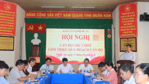Hội nghị cán bộ chủ chốt quy hoạch cán bộ nhiệm kỳ 2025 - 2030, nhiệm kỳ 2030 - 2035