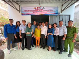 Lễ bàn giao sửa chữa 03 căn “Nhà tình thương” trên địa bàn xã Phước An