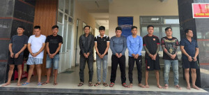 Khởi tố 11 đối tượng gây rối trật tự công cộng có sử dụng hung khí trên địa bàn xã Phước An