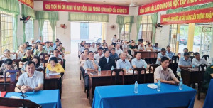 Xã Phước An: Hơn 100 đại biểu là chức sắc, chức việc, tu sĩ các tôn giáo, già làng, người có uy tín tham dự hội nghị trực tuyến học tập, quán triệt Nghị quyết Đại hội đại biểu toàn quốc lần thứ XIV của Đảng