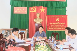 Xã Phước An: Kịp thời lắng nghe và tháo gỡ khó khăn về chỗ ở cho các hộ gia đình bị thu hồi đất để thực hiện các dự án trọng điểm