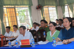 Xã Phước An: Tổ chức tiếp xúc cử tri với Tổ đại biểu Quốc hội tỉnh Đồng Nai sau kỳ họp Kỳ họp thứ nhất, Quốc hội khóa XVI