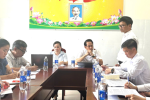 Đảng ủy xã Phước An dự giám sát sinh hoạt thường kỳ chi bộ Trạm Y tế xã