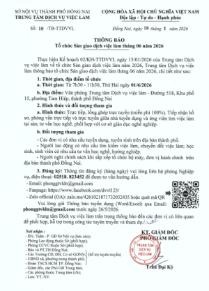 VIỆC LÀM