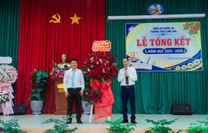 Lãnh đạo xã Phước An dự lễ tổng kết năm học tại các trường trên địa bàn xã