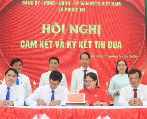 Xã Phước An phát động đợt thi đua đặc biệt 500 ngày đêm