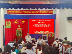 Triển khai tổ chức lấy ý kiến Nhân dân về Đề án sắp xếp, tổ chức lại các ấp năm 2026