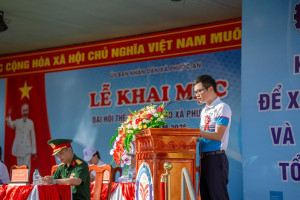 Xã Phước An khai mạc Đại hội Thể dục-Thể thao lần thứ I năm 2026