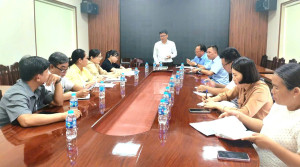 UBND xã Phước An làm việc với Trạm Y tế xã: Quyết tâm nâng cao chất lượng chăm sóc sức khỏe Nhân dân