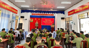 Công an xã Phước An kéo giảm hơn 53% tội phạm về trật tự xã hội