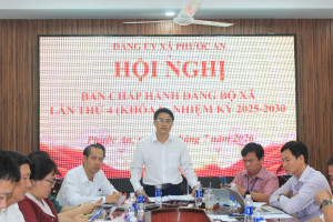 Hội nghị Ban Chấp hành Đảng bộ xã Phước An lần thứ 4: Quyết tâm hoàn thành thắng lợi các mục tiêu kinh tế - xã hội năm 2026