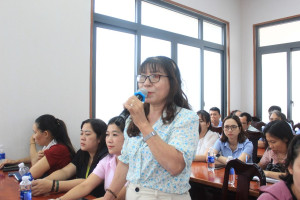Xã Phước An đối thoại trực tiếp với Nhân dân về phát triển giáo dục
